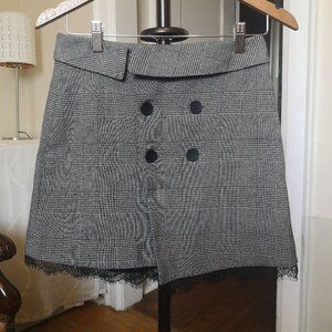 2/$40 ZARA plaid mini skirt